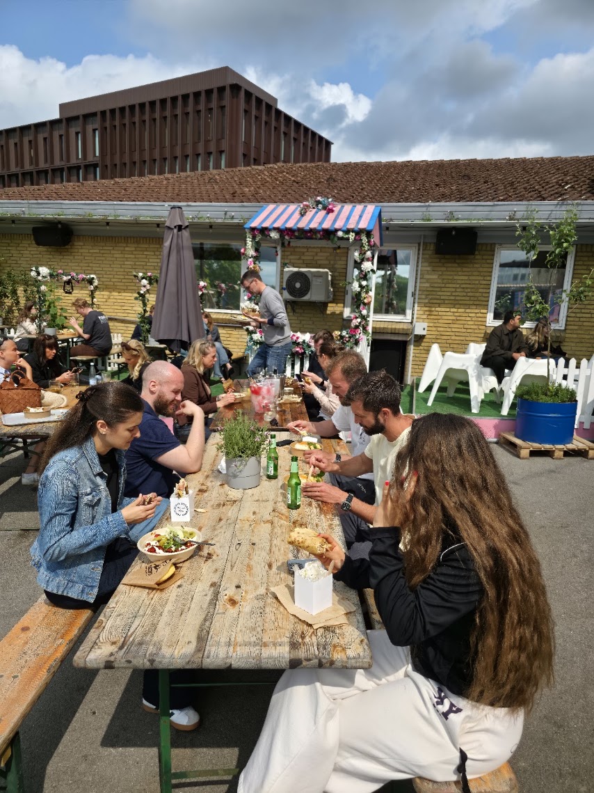 OPC medlemmer til social samling